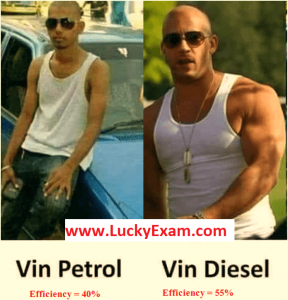 Difference between Petrol Engine and Diesel Engine
