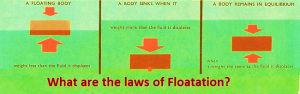 What are Floatation and Laws of Floatation