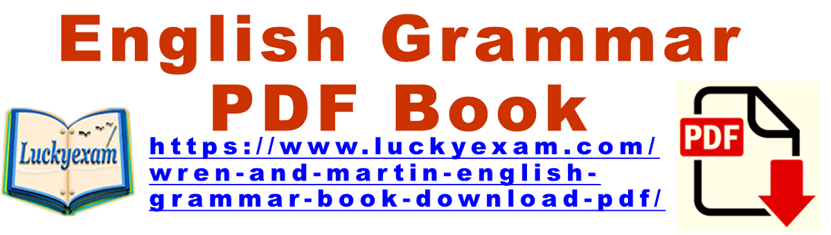 wren and martin english grammar book pdf
