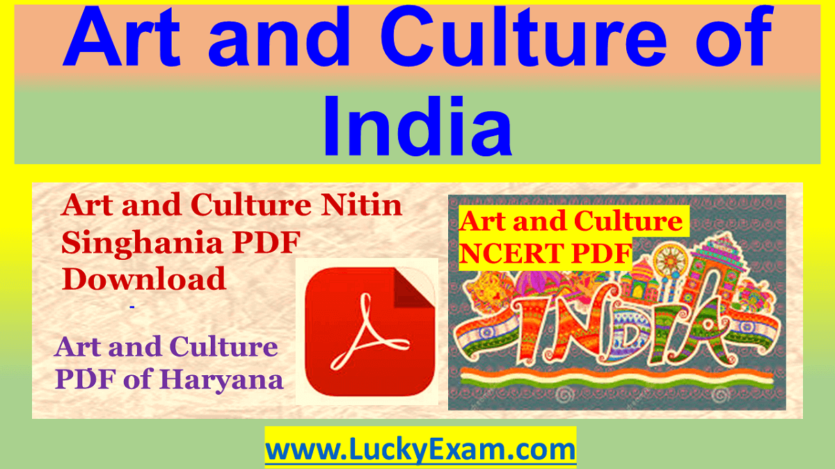 Art and Culture of India PDF Download